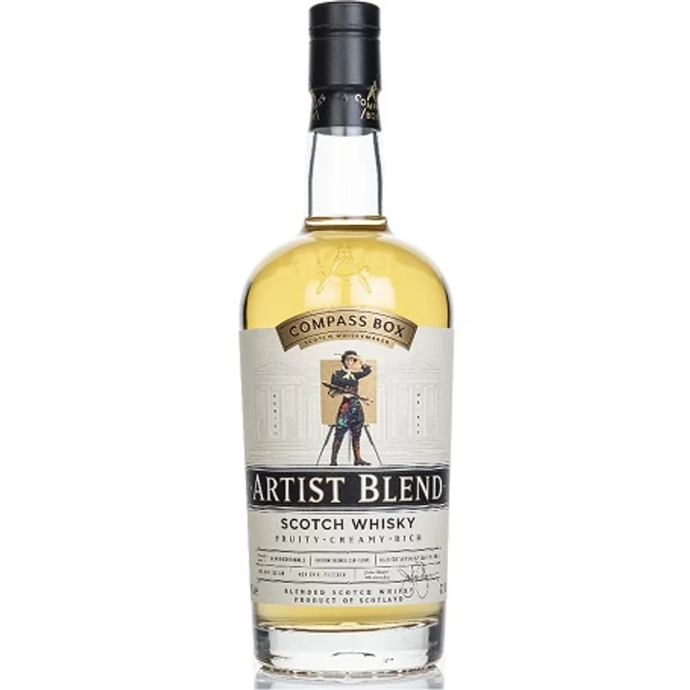 Botella de Compass Box Great King Street - Artist's Blend