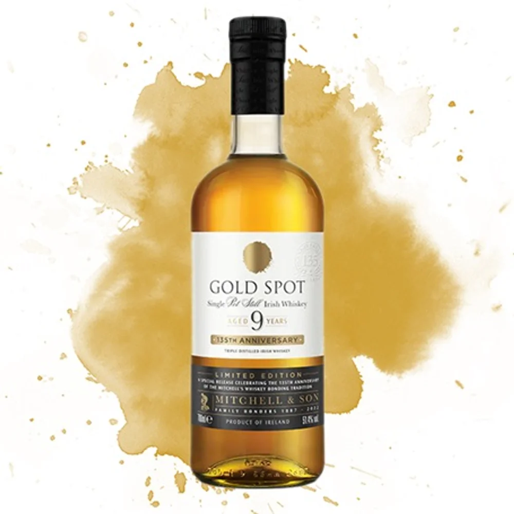 Botella de Gold Spot 9