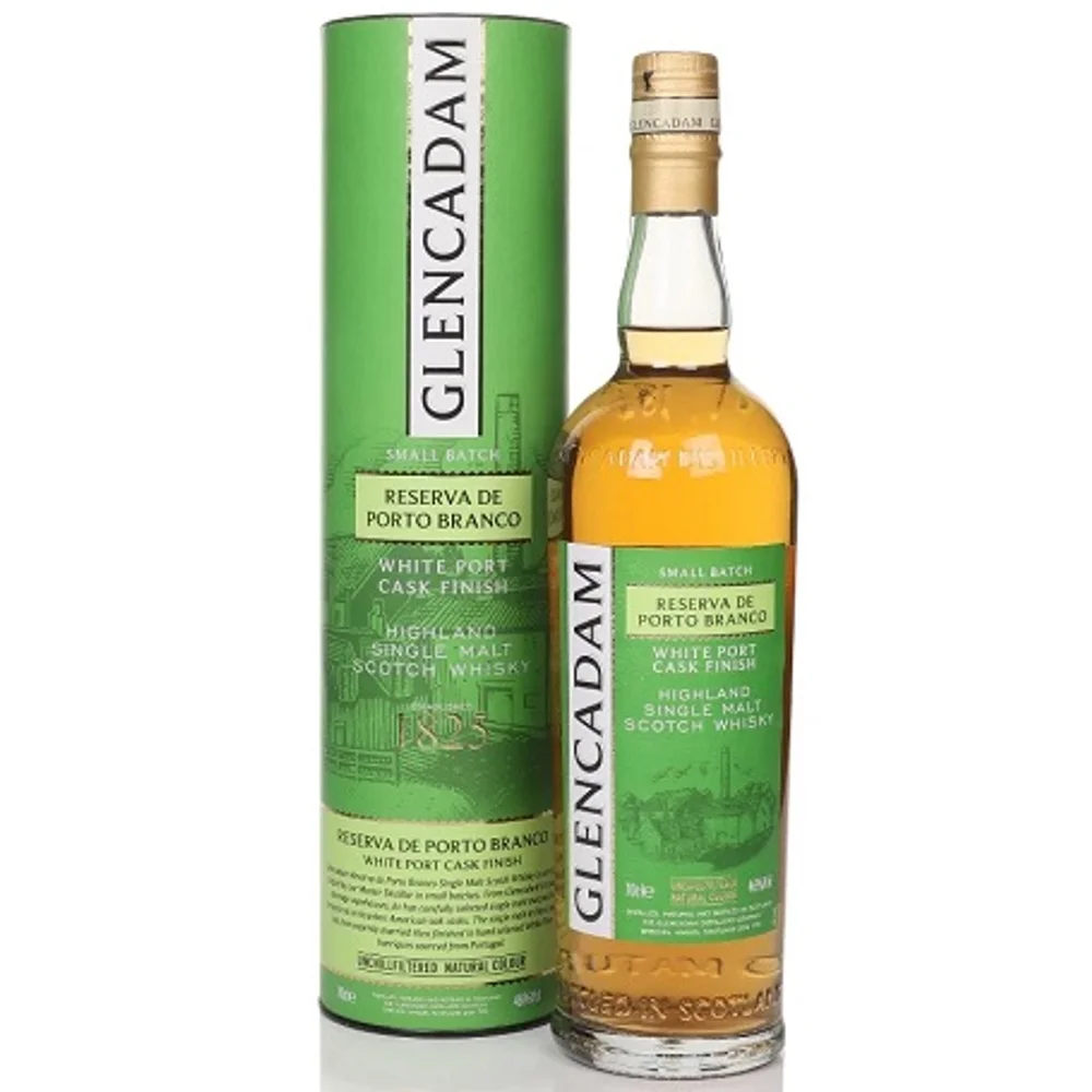 Botella de Glencadam White Port Cask Finish