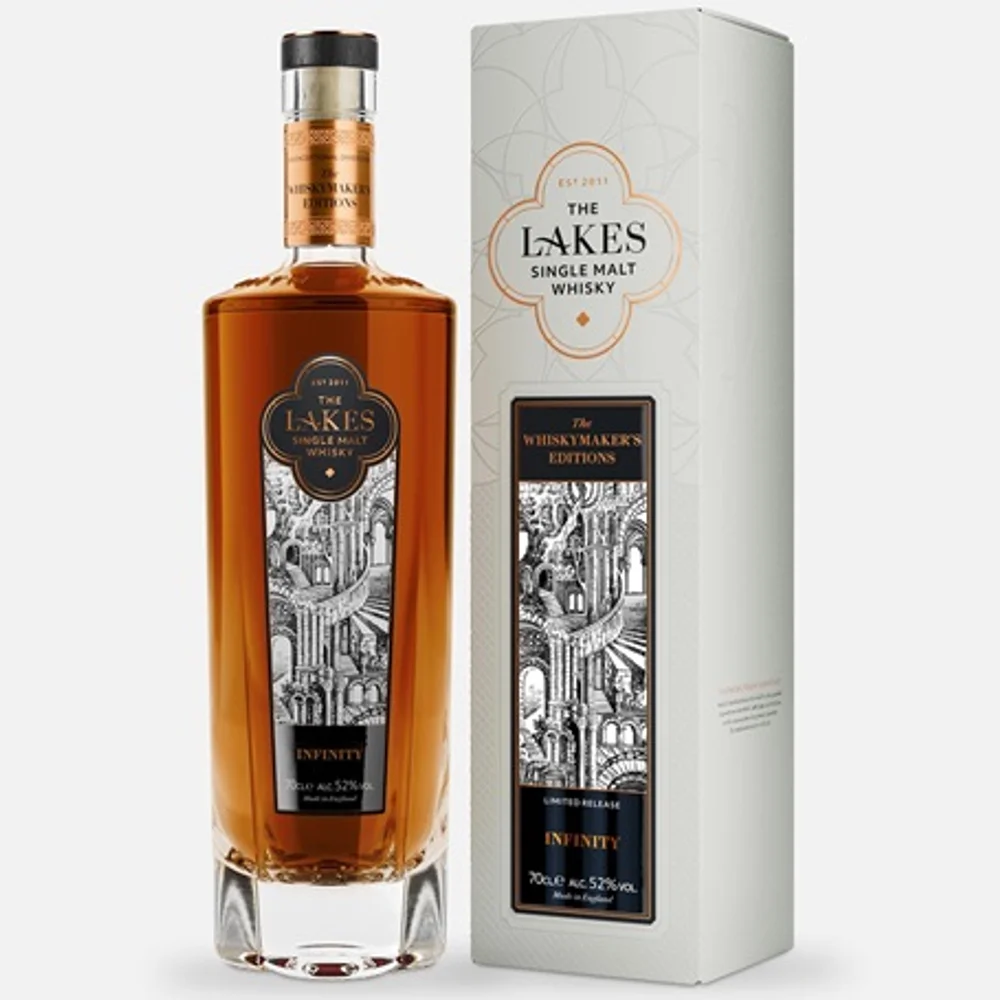 Botella de The Lakes Infinity the Whiskymakers Editions