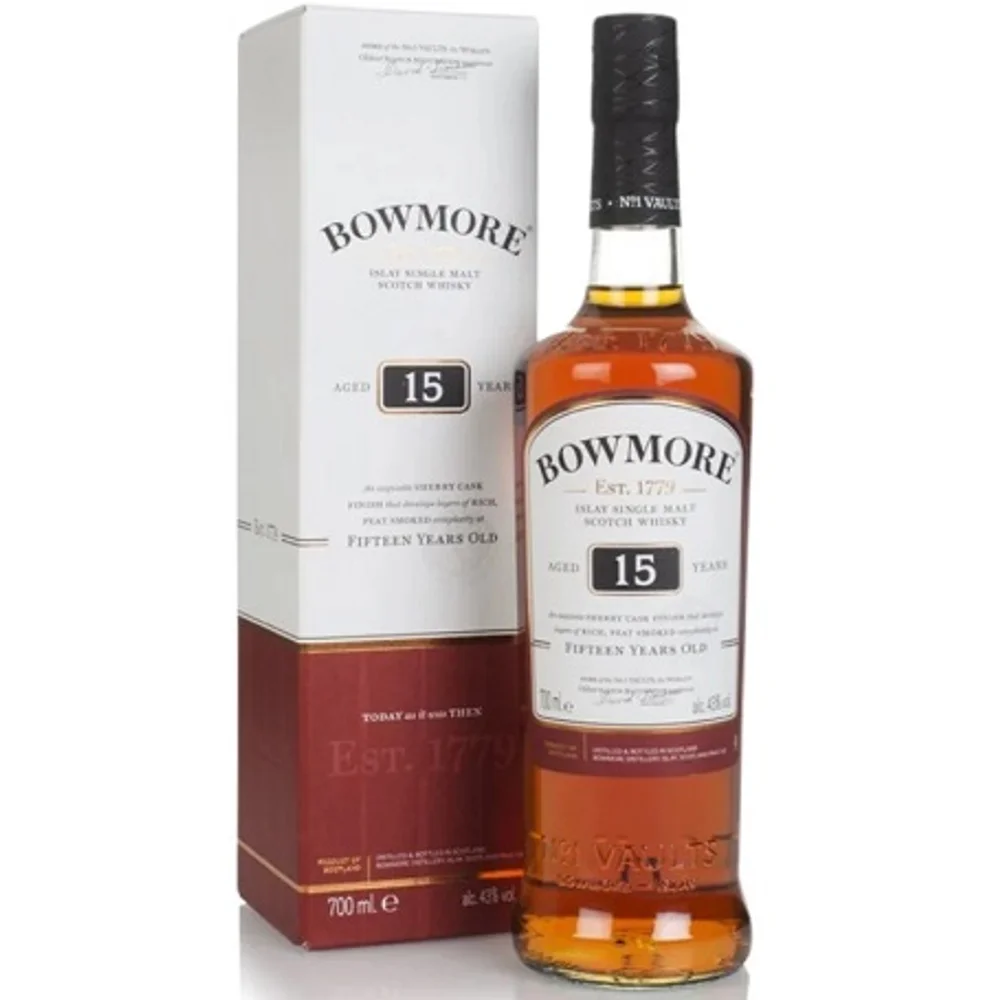 Botella de Bowmore 15