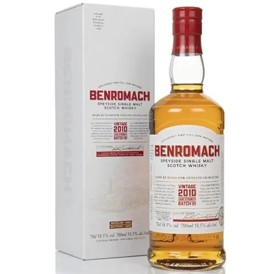 Benromach Cask Strength Vintage 2010 Batch 01