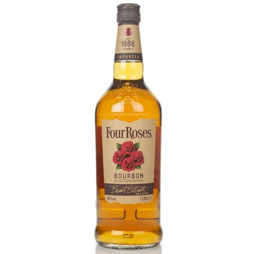 Botella de Four Roses Bourbon (1L)