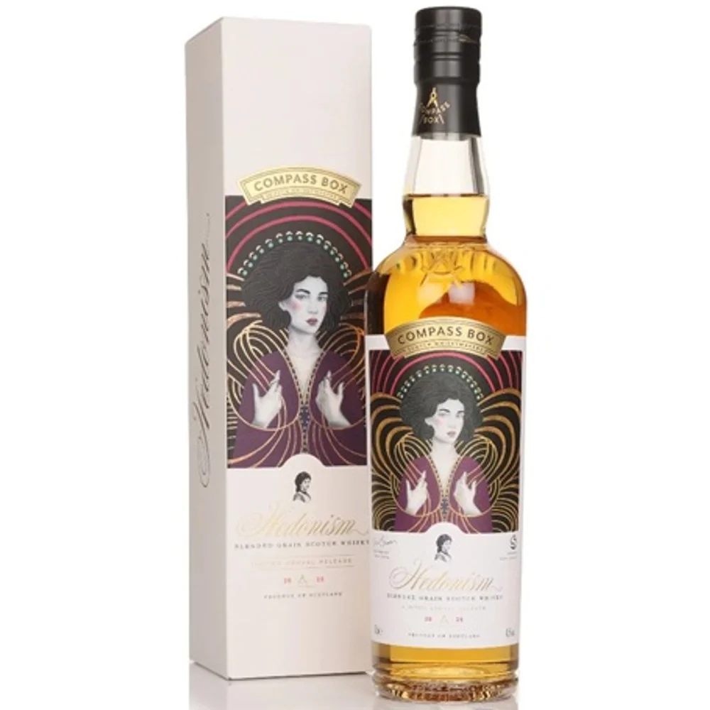 Botella de Compass Box Hedonism 2025