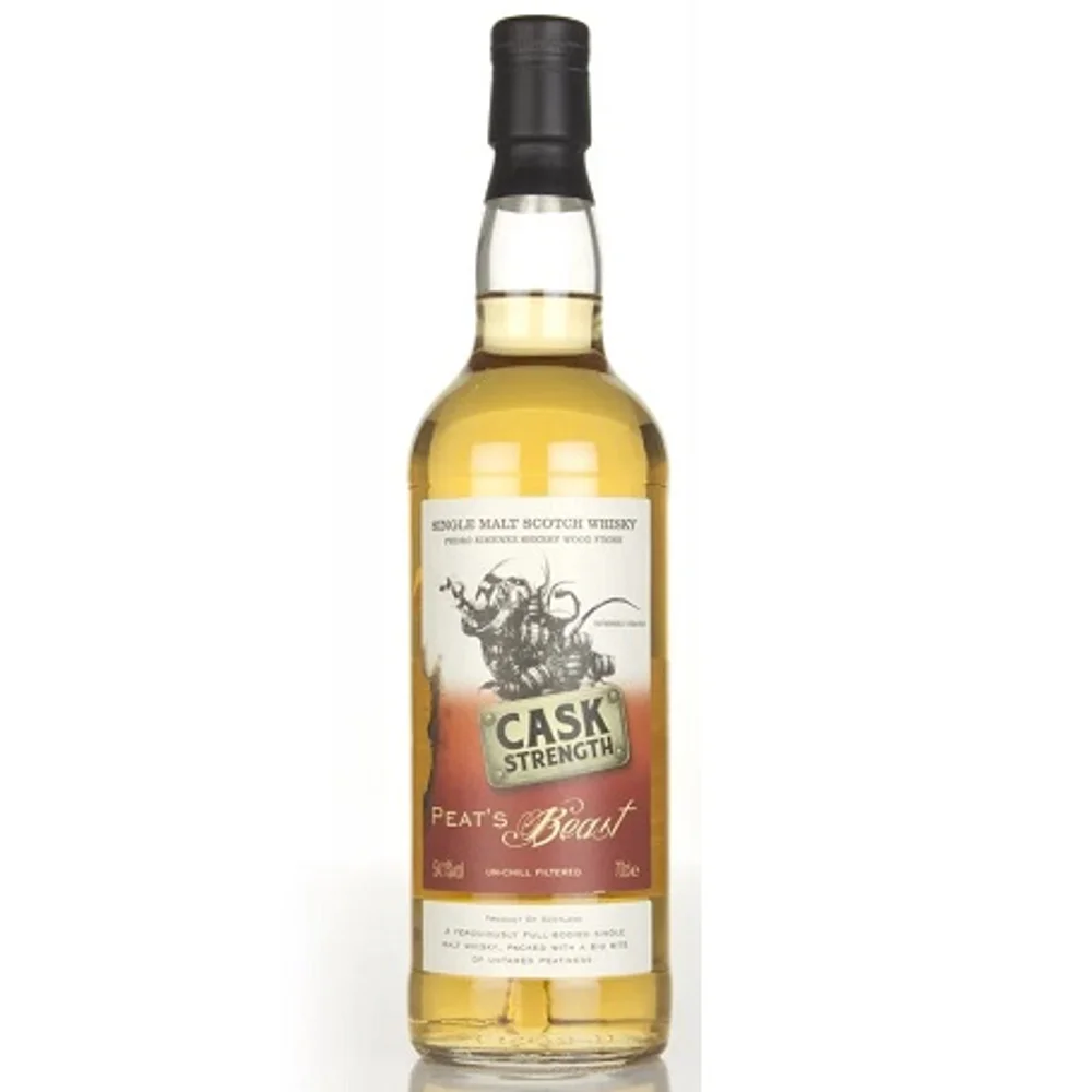 Botella de Peat's Beast Cask Strength Pedro Ximenez