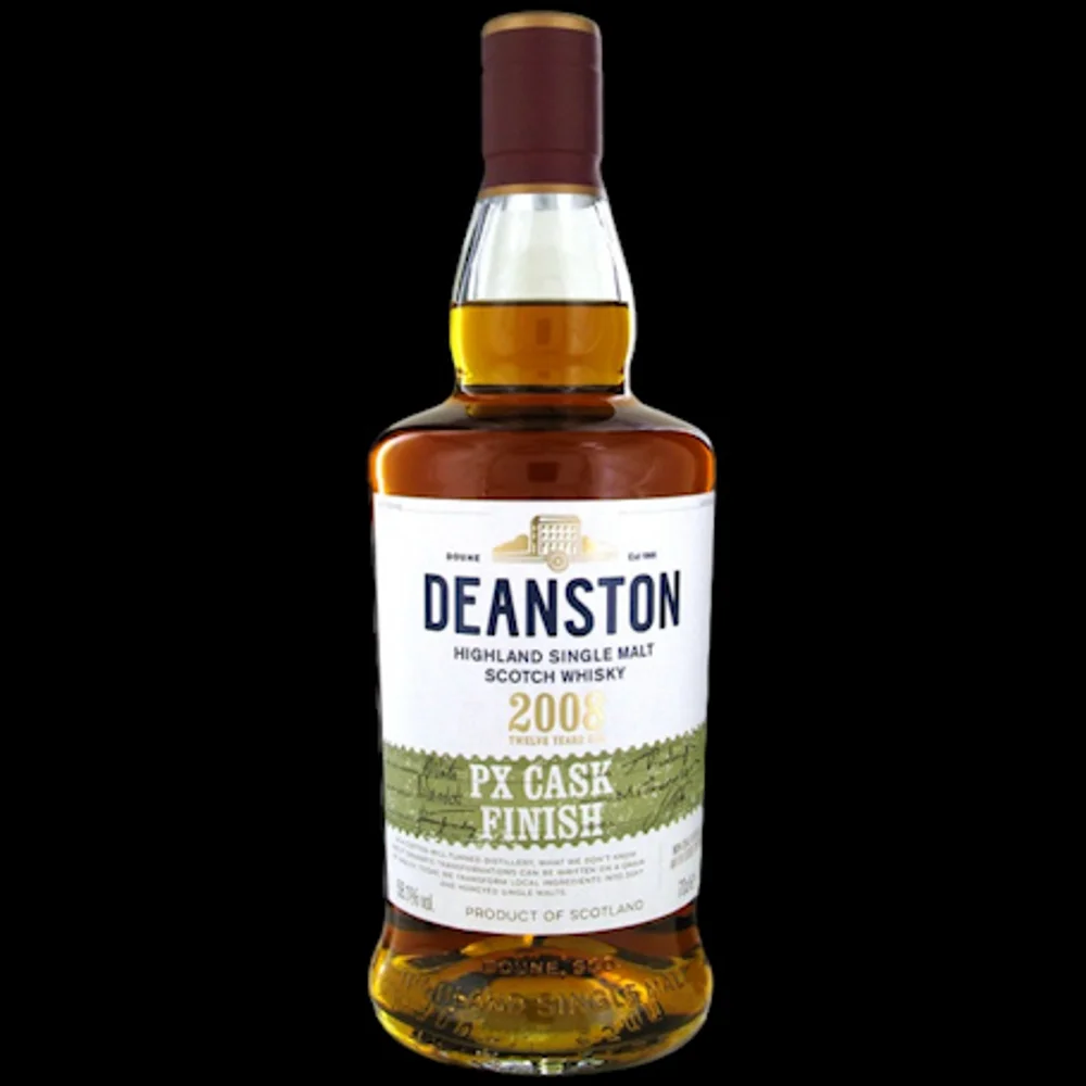 Botella de Deanston 12 Pedro Ximenez Cask Finish 2008