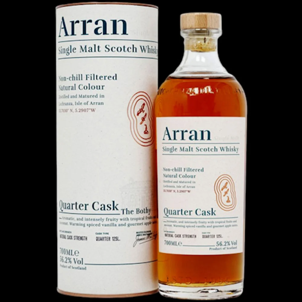 Botella de Arran the Bothy Quarter Caskcs