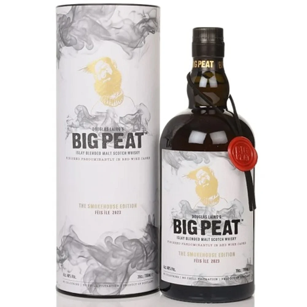 Botella de Big Peat the Smokehouse Edition Fes Ile 2023