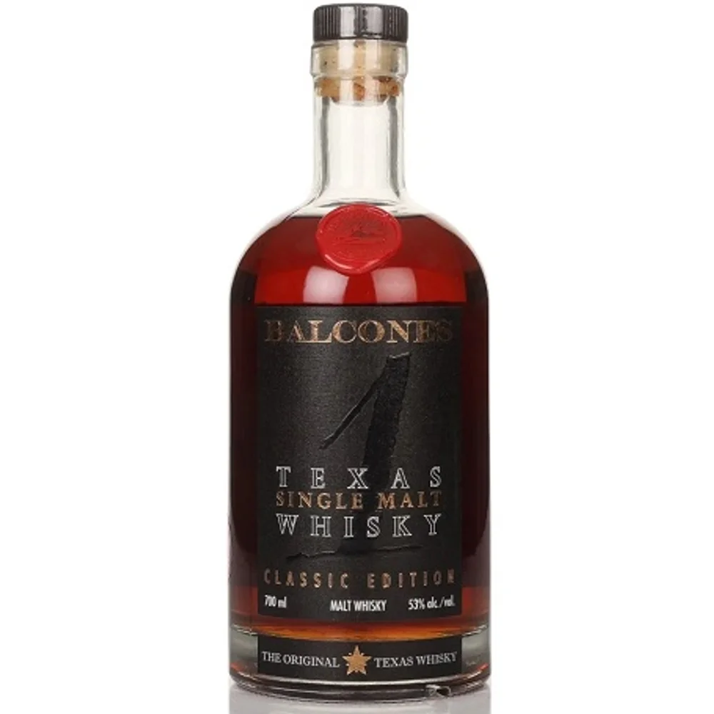 Botella de Balcones Texas Single Malt