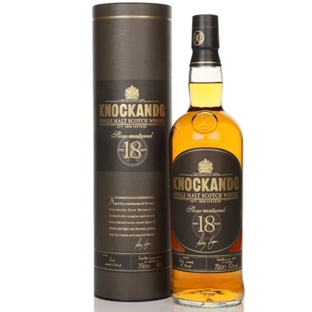 Botella de Knockando 18