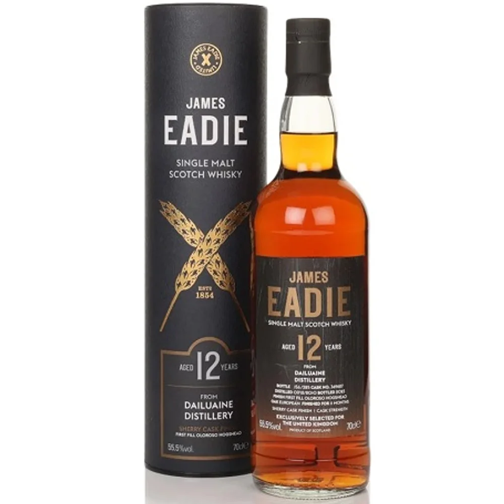Botella de Dailuiane 12 2010 (Cask 369627) - James Eadie