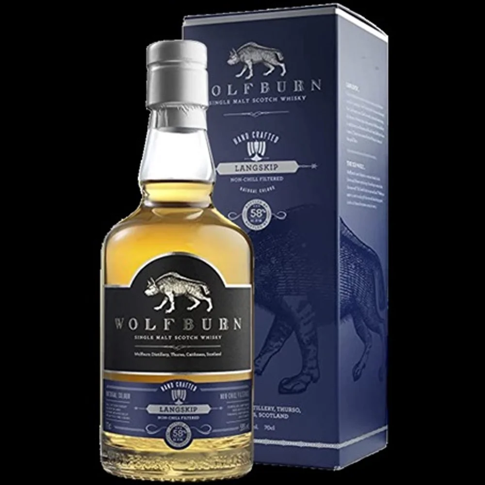Botella de Wolfburn Langskip