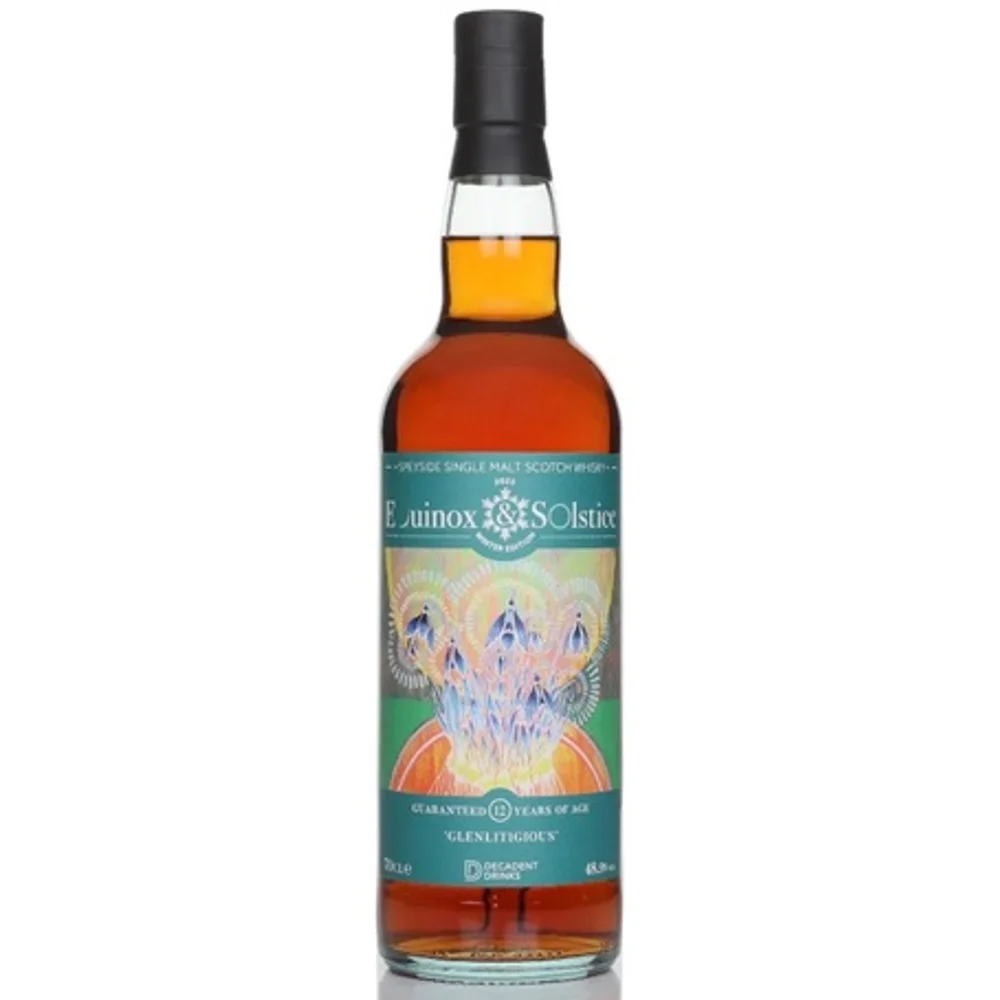 Botella de Glenlitigious 12 - Equinox & Solstice Winter 2025 Edition