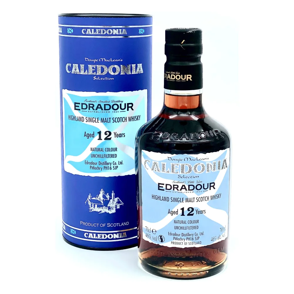 Botella de Edradour Caledonia 12