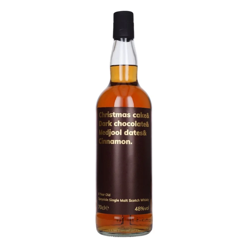Botella de Christmas Cake & Dark Chocolate & Medjool Dates & Cinnamon 8 Years Old