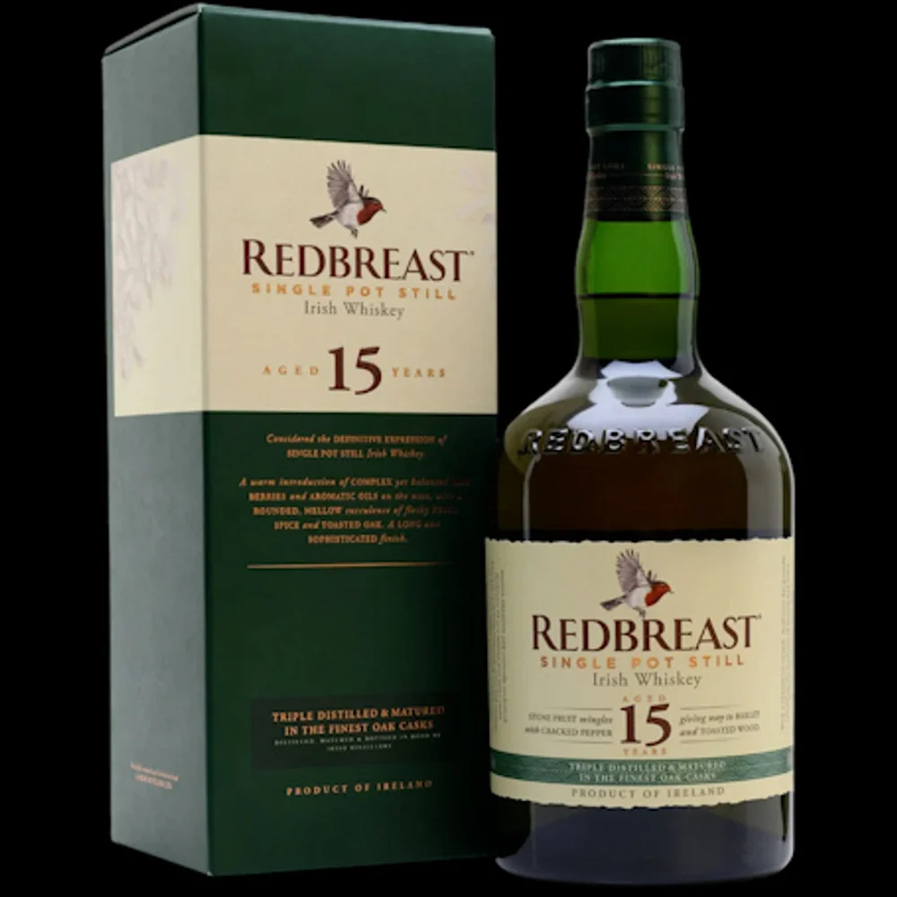 Botella de Redbreast 15