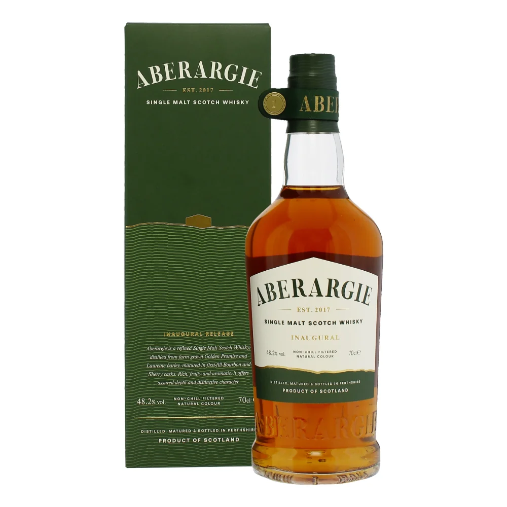 Botella de Aberargie Inaugural Release