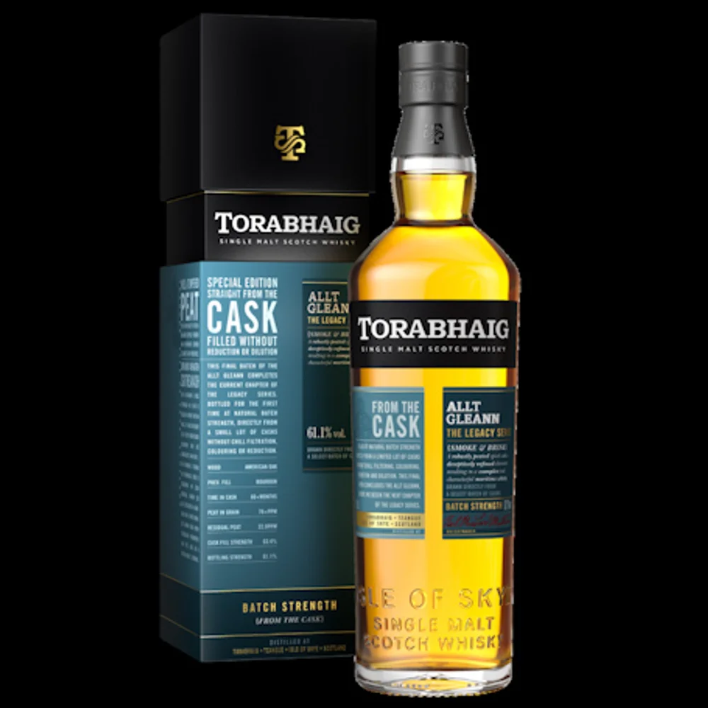 Botella de Torabhaig Allt Gleann Batch Strength