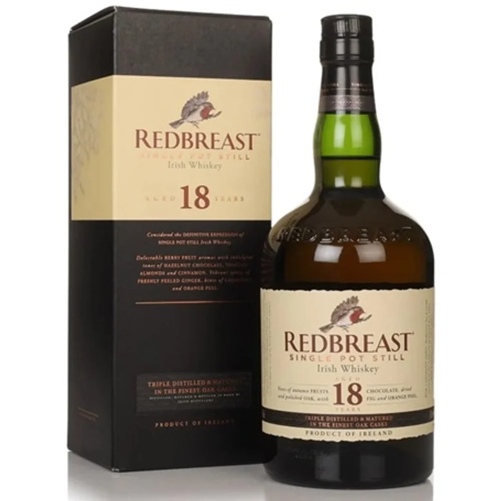 Botella de Redbreast 18