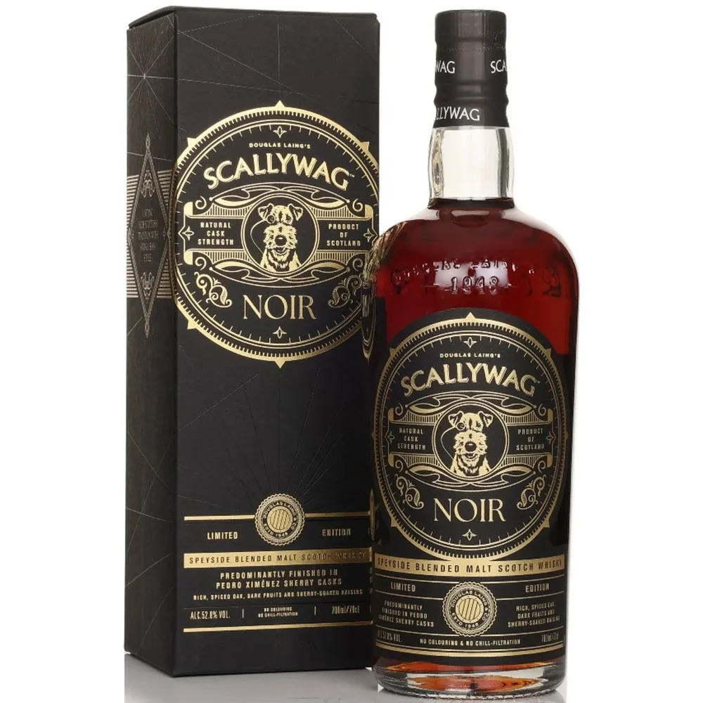 Botella de Scallywag Noir