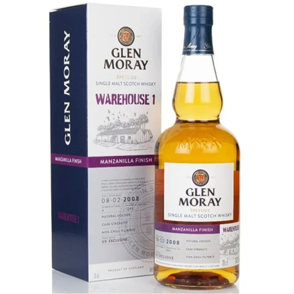 Botella de Glen Moray 2008 Manzanilla Finish Warehouse 1