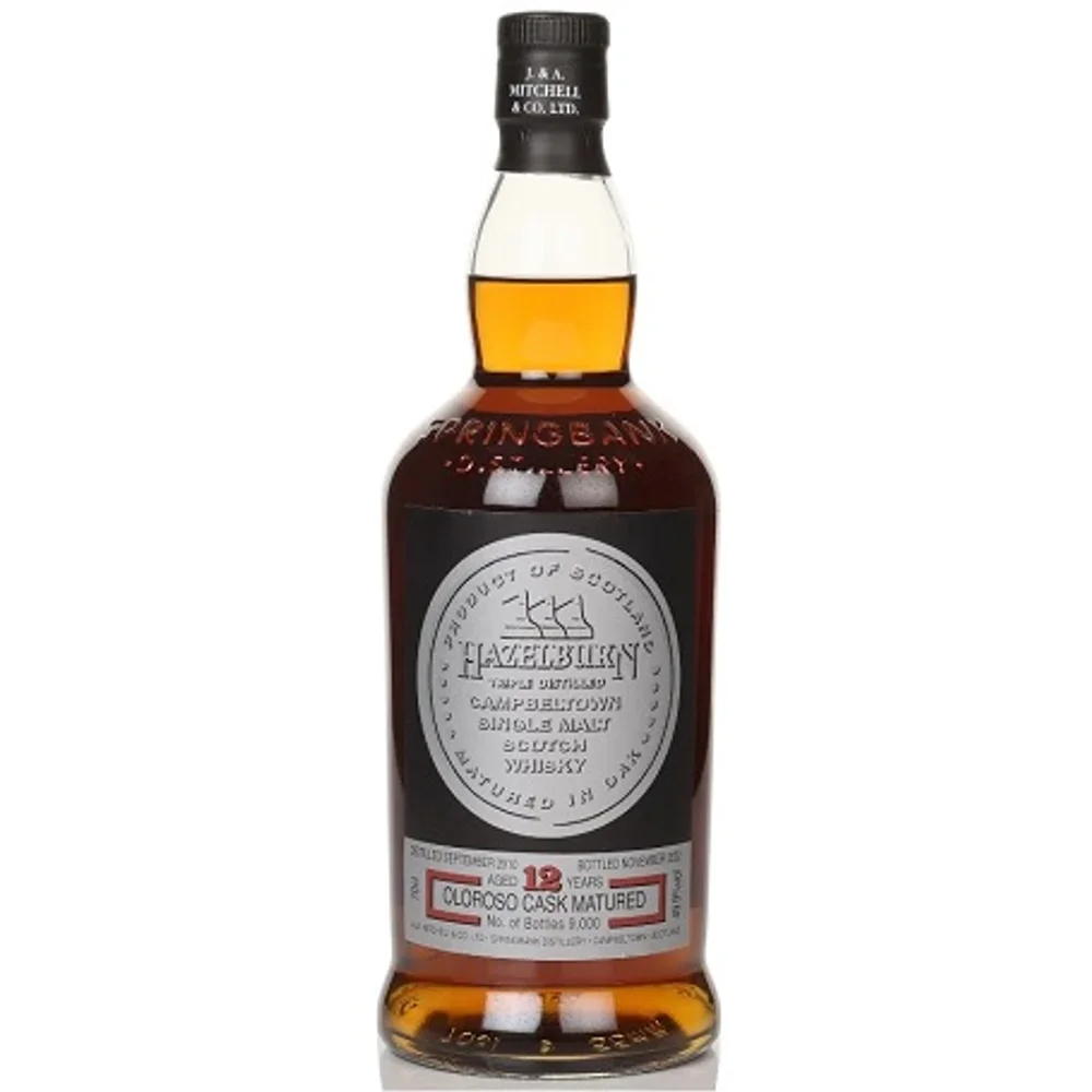 Botella de Hazelburn 12 2010 - Oloroso Cask