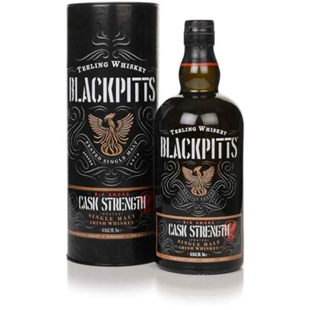 Botella de Teeling Blackpitts Big Smoke Cask Strength