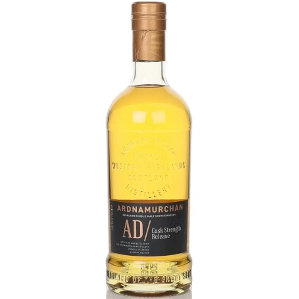 Botella de Ardnamurchan AD/ Cask Strength Release