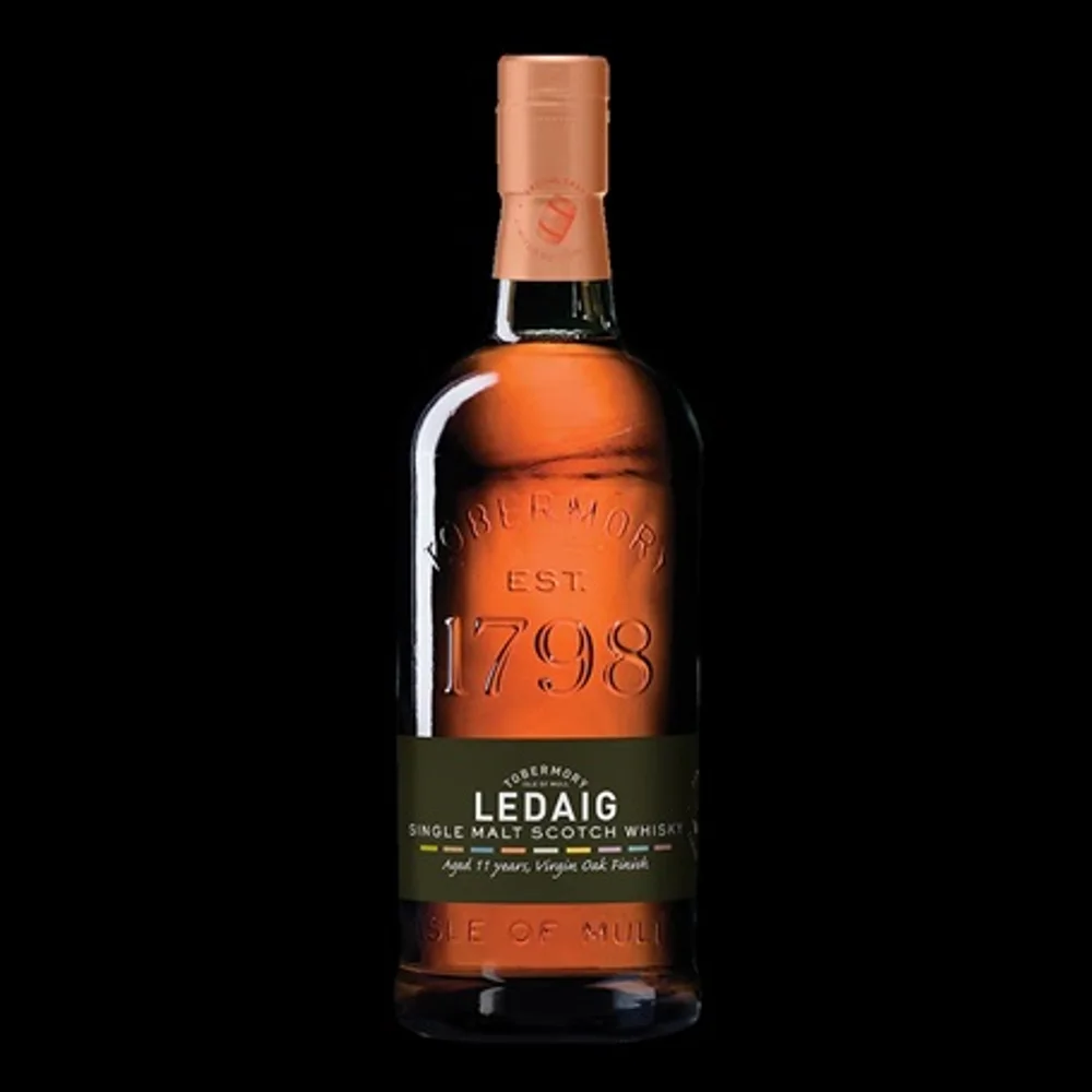 Botella de Ledaig 11 2010 Virgin Oak Cask Finish