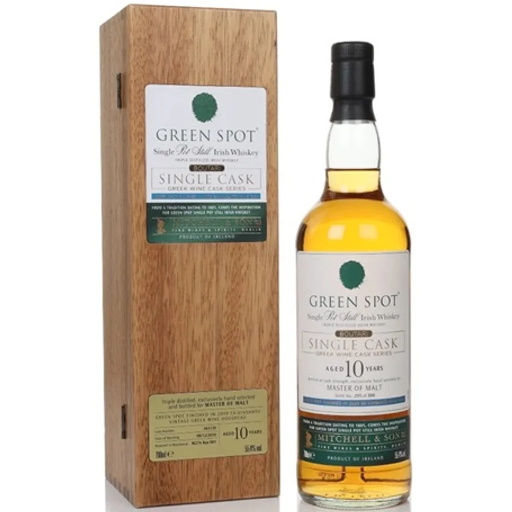 Botella de Green Spot 10 2010 (Cask 363130) Vinsanto Single Cask