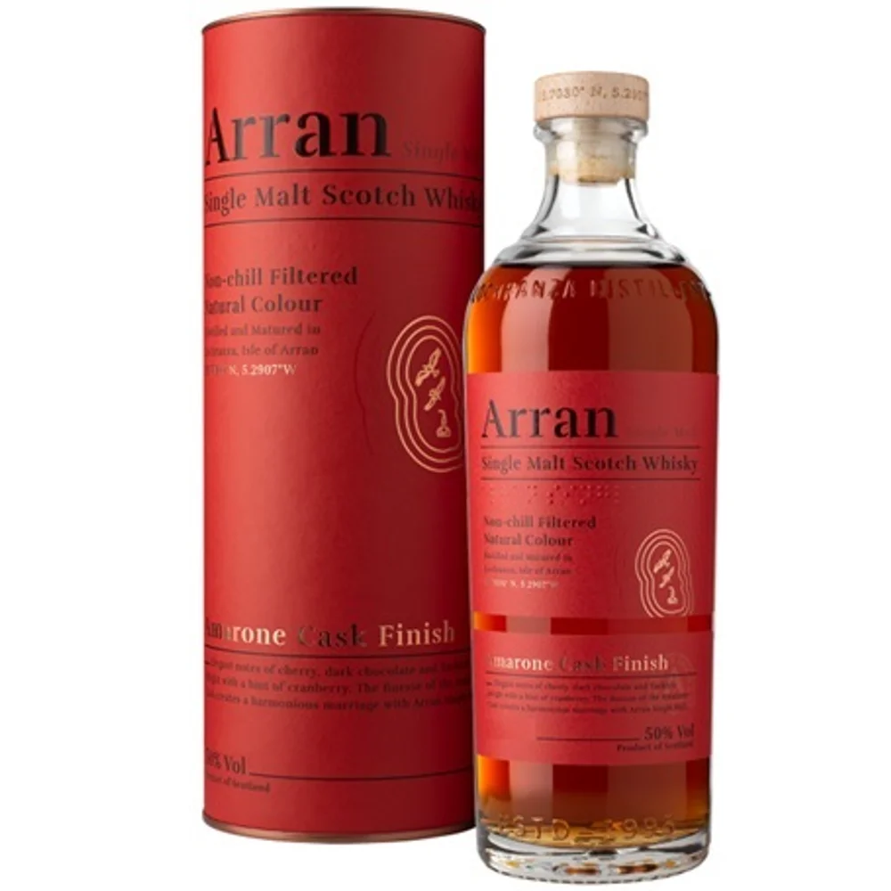 Botella de Arran Amarone Cask Finish