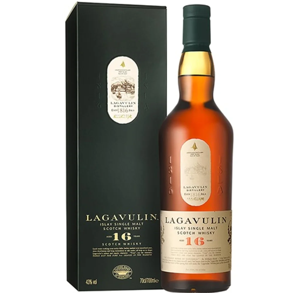 Botella de Lagavulin 16