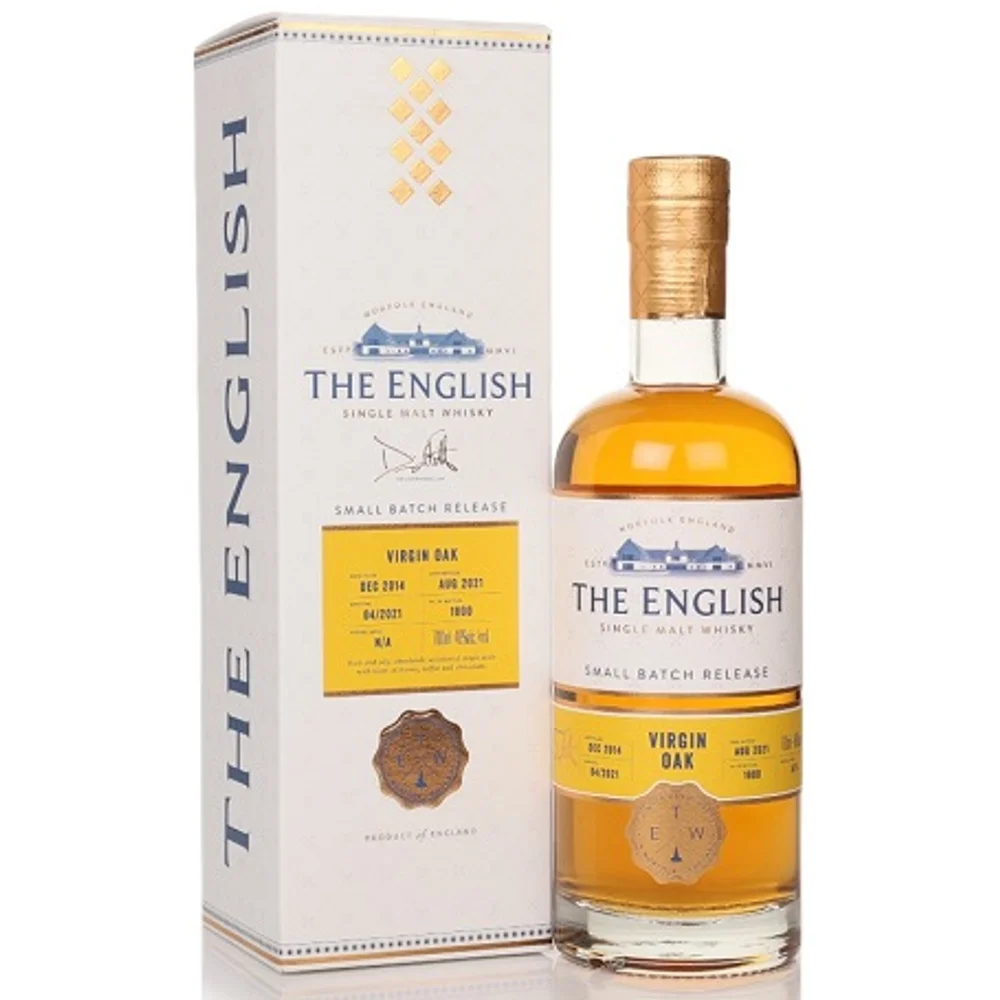 Botella de The English Virgin Oak Cask