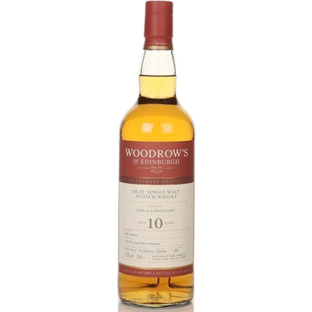 Botella de Caol Ila 10 2013 (Cask 305284) - Woodrow's of Edinburgh