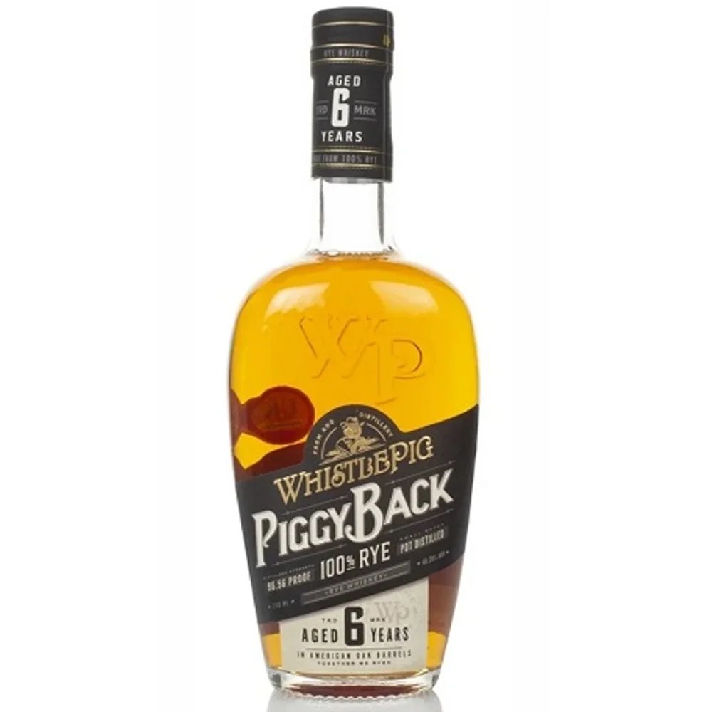 Botella de Whistlepig 6 Piggyback