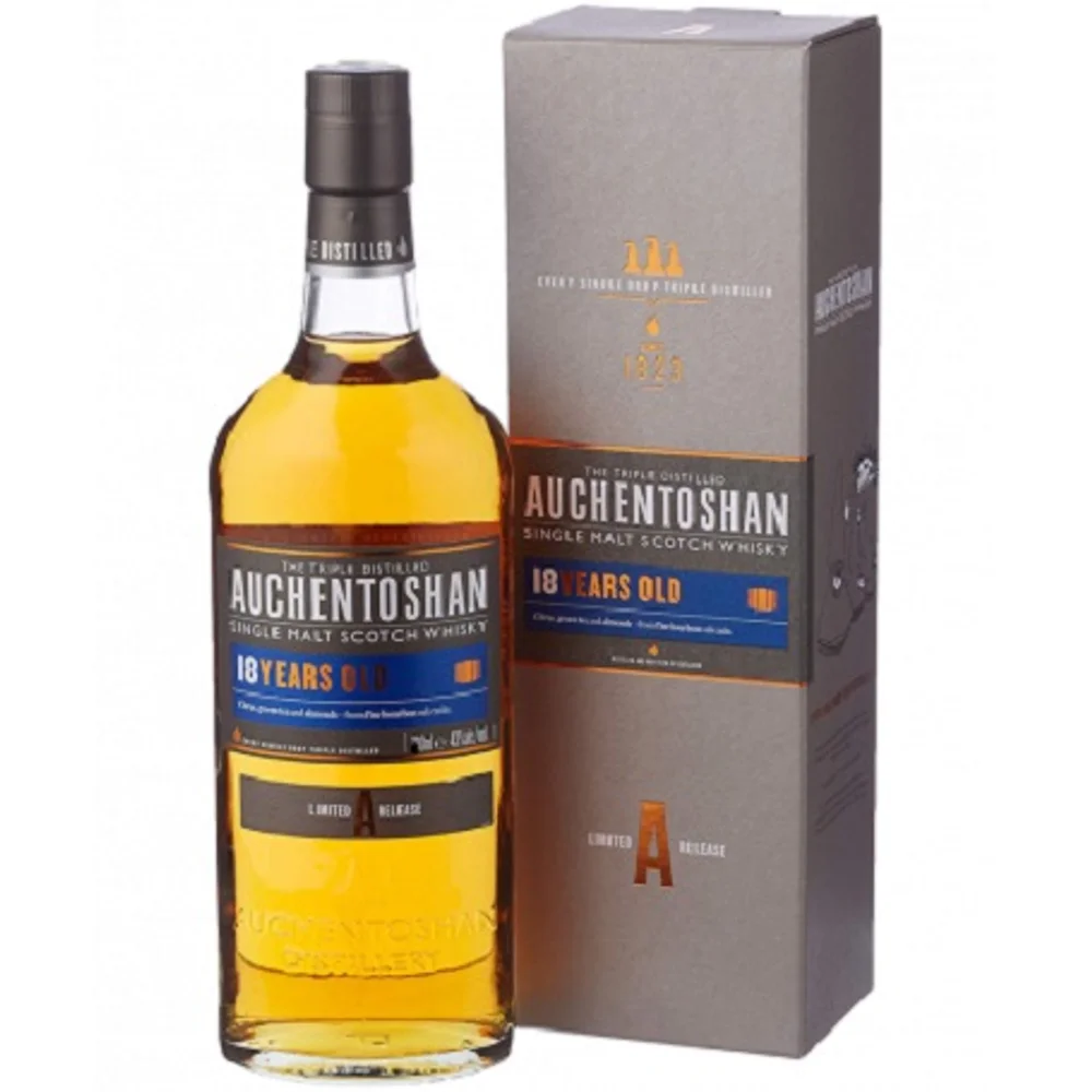 Botella de Auchentoshan 18