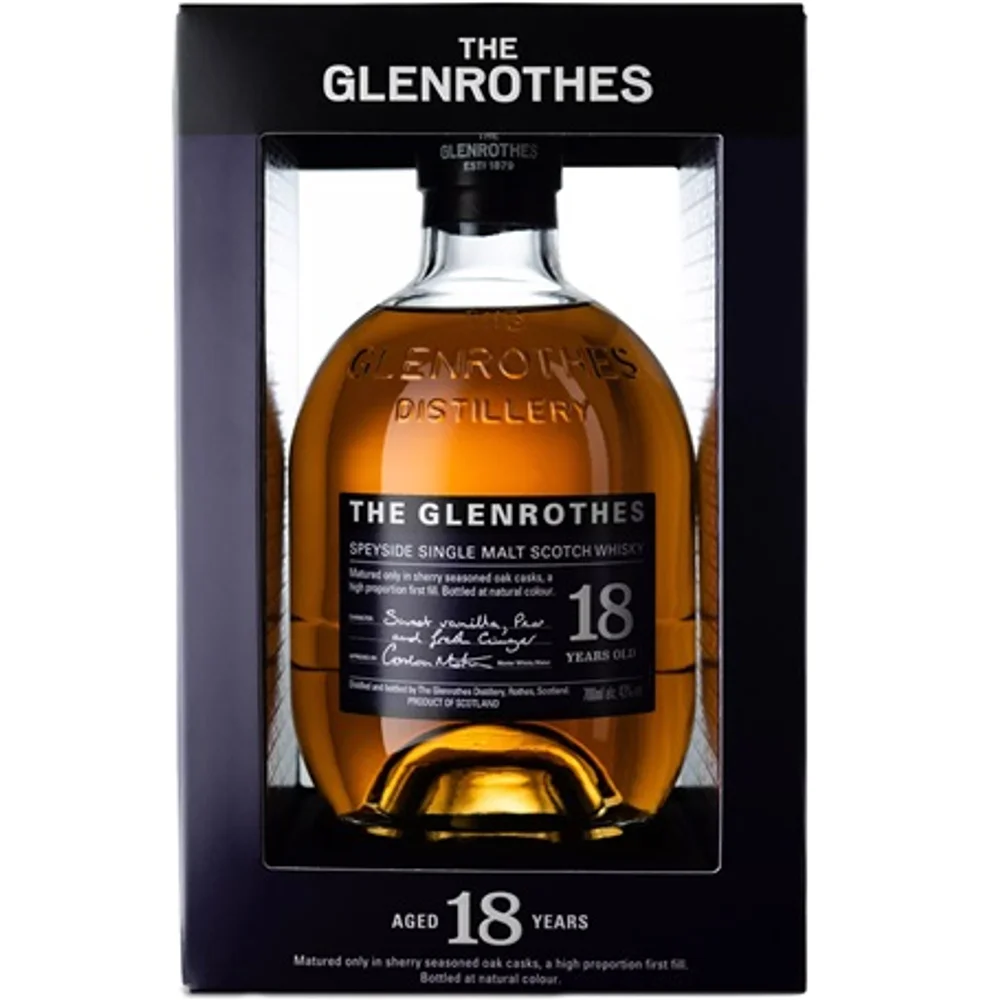 Botella de The Glenrothes 18 - Pre 2024