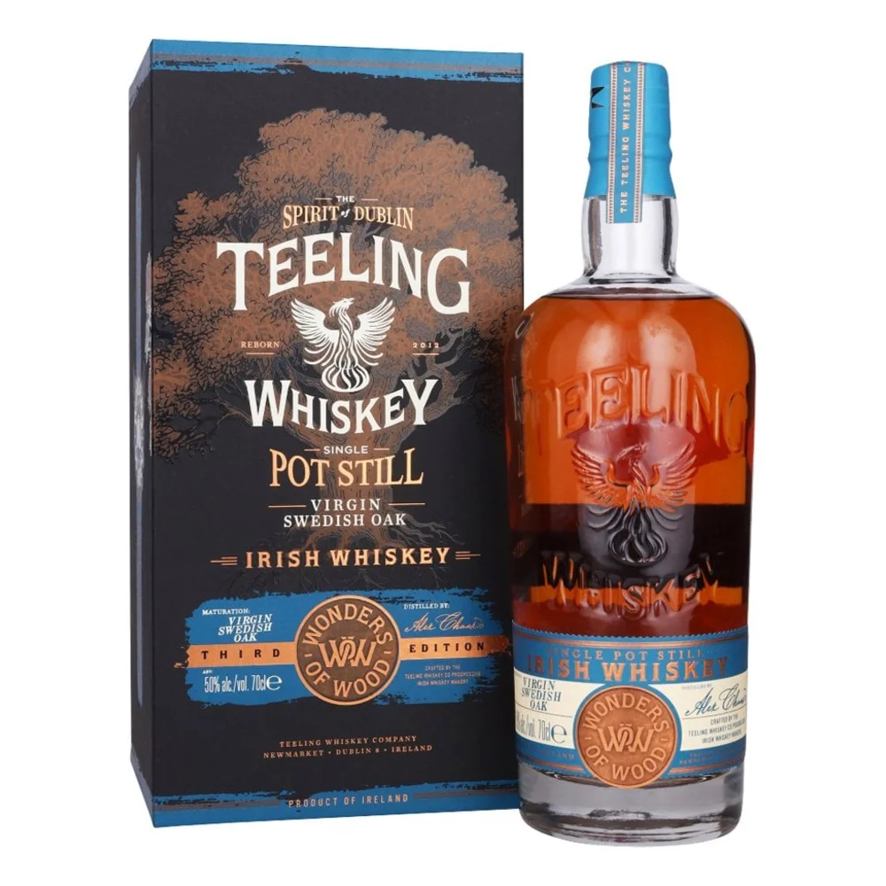 Botella de Teeling Virgin Swedish Oak - Wonders of Wood Third Edition