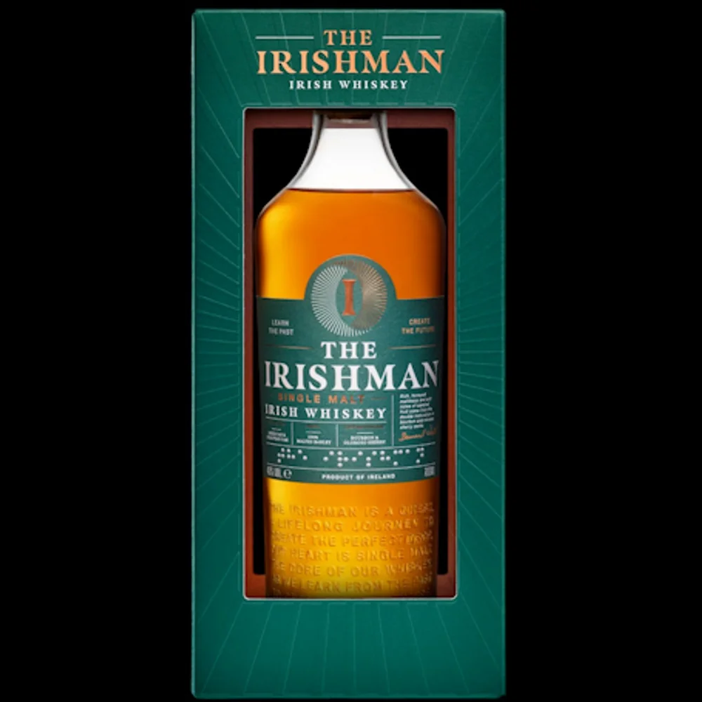 Botella de The Irishman Single Malt