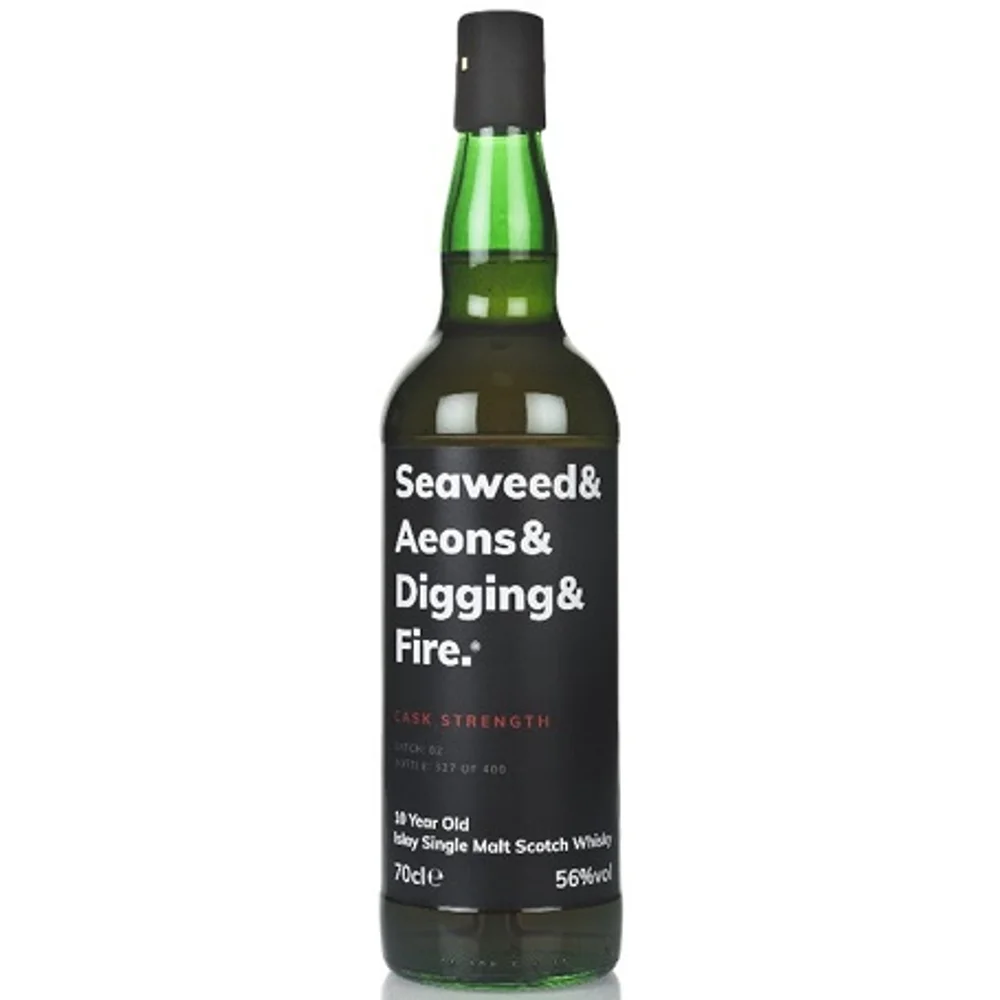 Botella de Seaweed & Aeons & Digging & Fire 10 Cask Strength