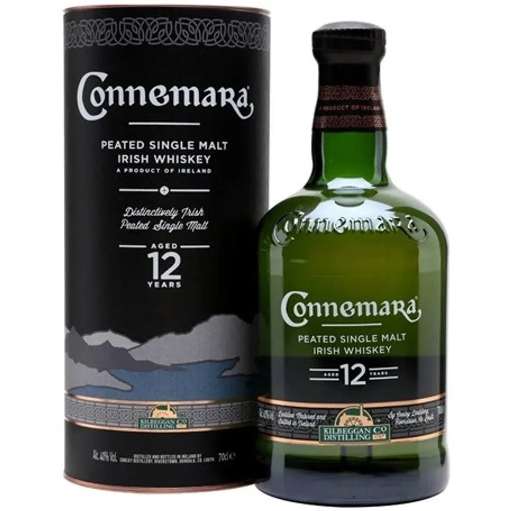Botella de Connemara 12 Peated