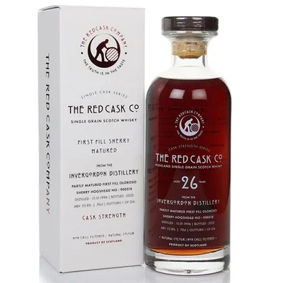 Invergordon 26 1996 (Cask 900518) - Single Cask Series (the Red Cask Company)