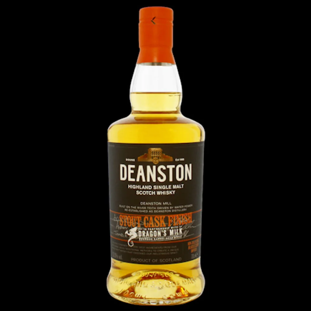 Botella de Deanston Stout Cask Finish