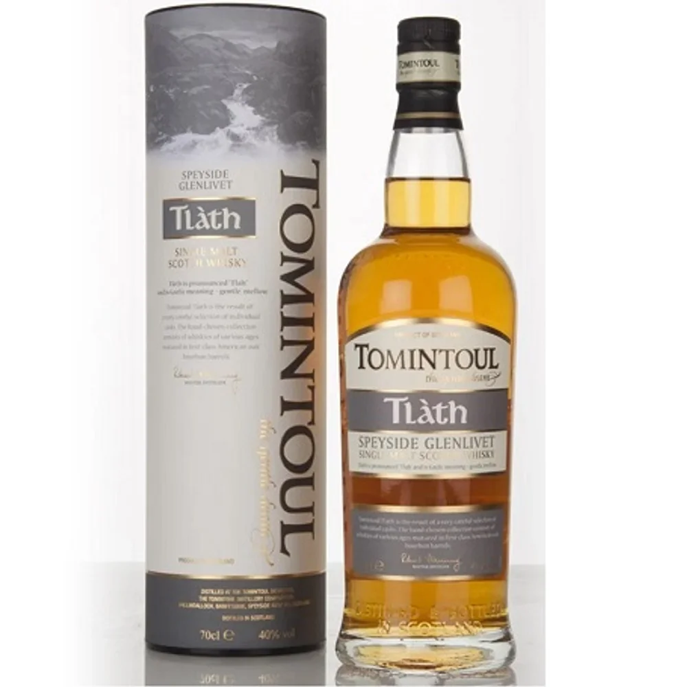 Botella de Tomintoul Tlath