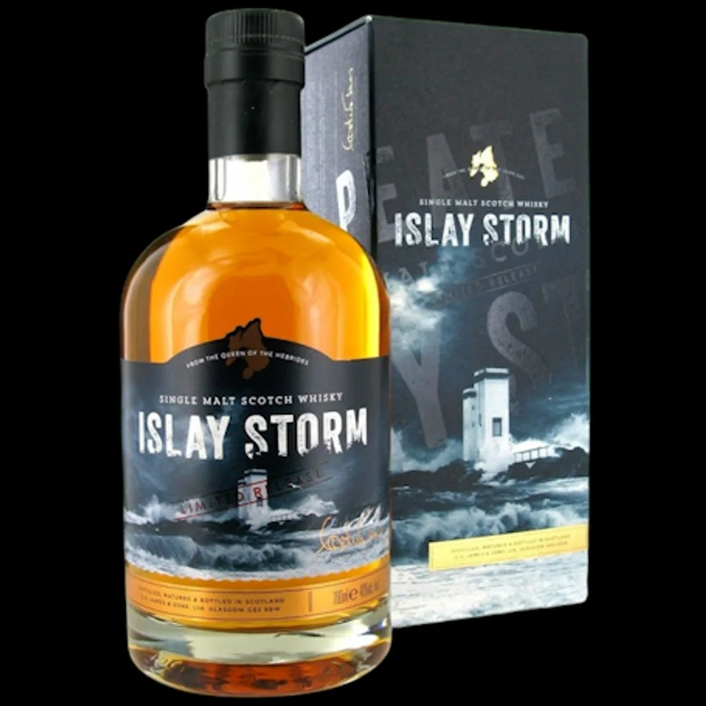 Botella de Islay Storm