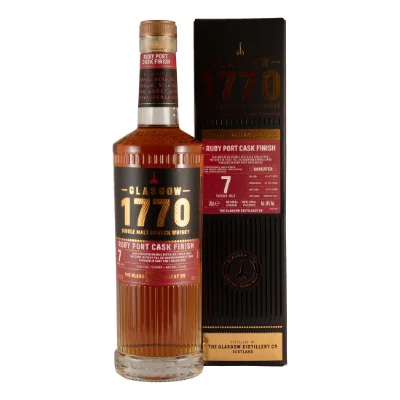 Glasgow 1770 7 Ruby Port Cask Finish
