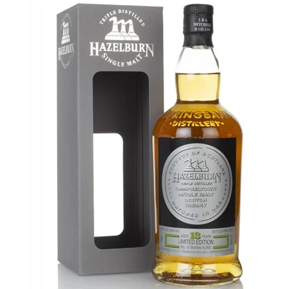 Botella de Hazelburn 13 2007 Limited Edition Sherry Wood