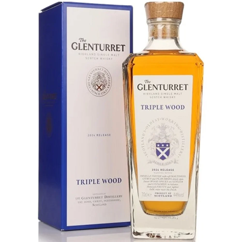 Botella de The Glenturret Triple Wood (2024 Release)