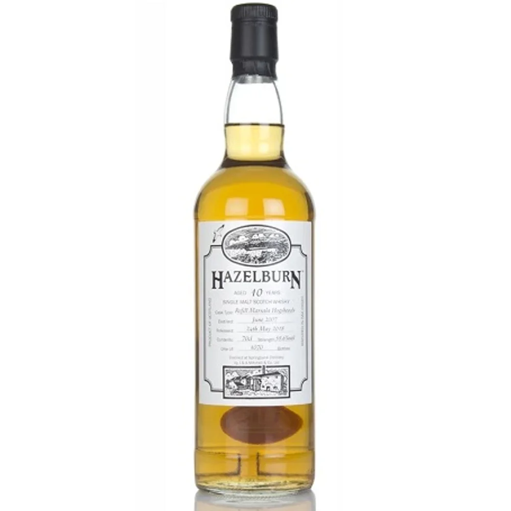 Botella de Hazelburn 10 2007 Campbeltown Malts Festival 2018