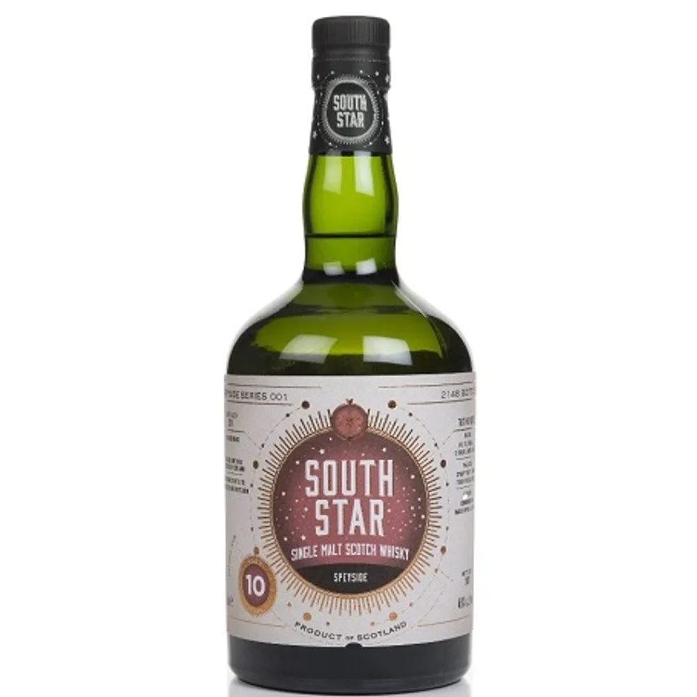 Botella de Speyside 10 South Star Spirits